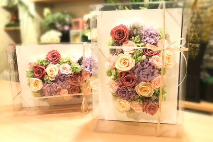 花屋を銀座でお探しならKT.Flowerへ　プリザーブドフラワー　東京23区内配達無料