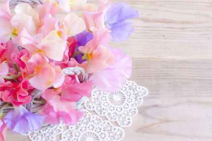 銀座の花屋KT.Flowerのギフト　【スイートピー】